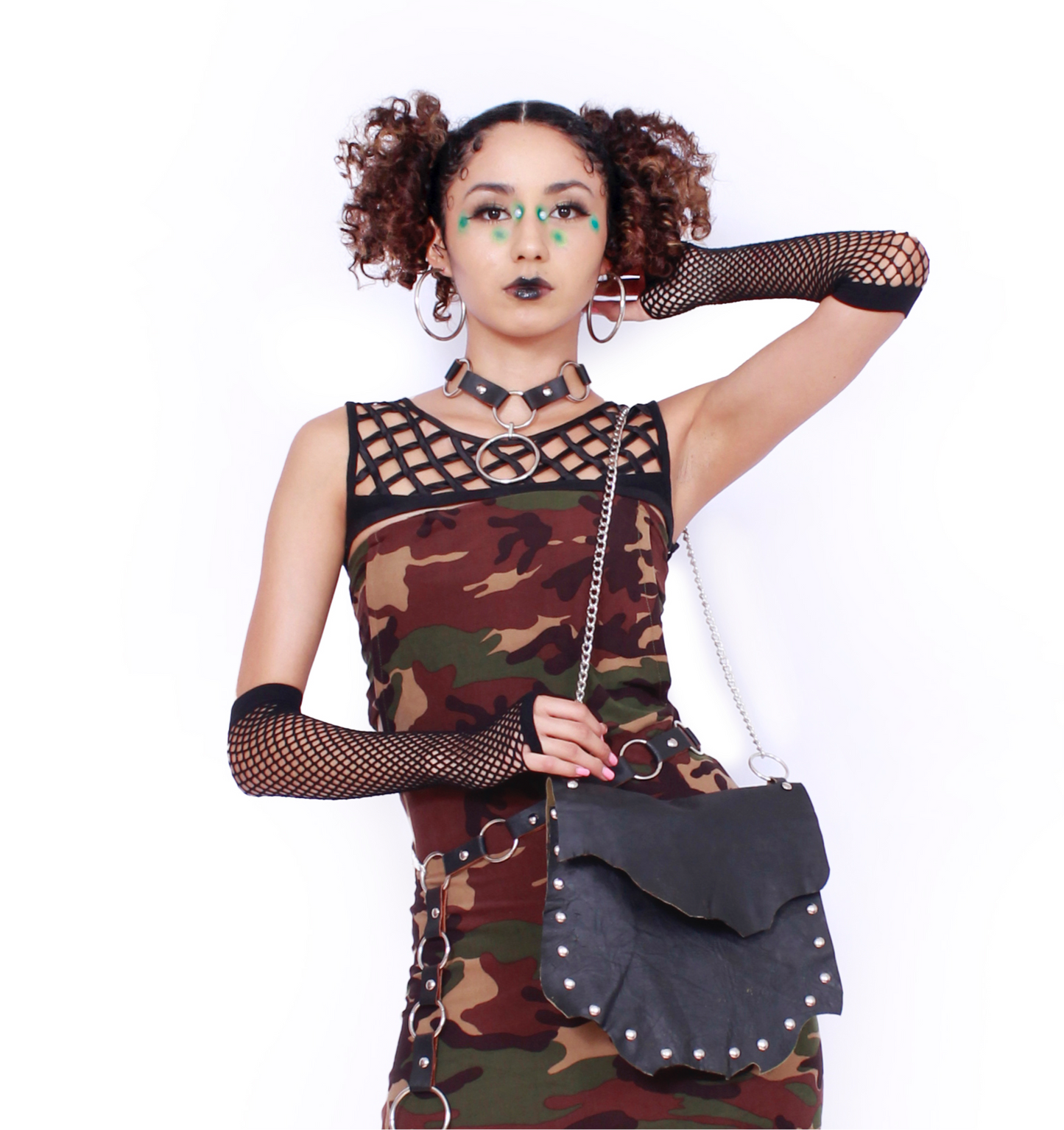 Choker de aros negro