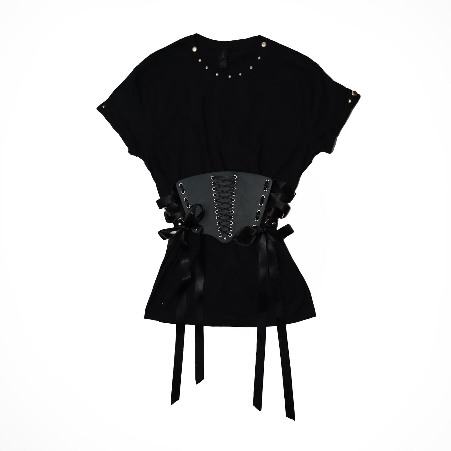 Vestido t-shirt corsetero