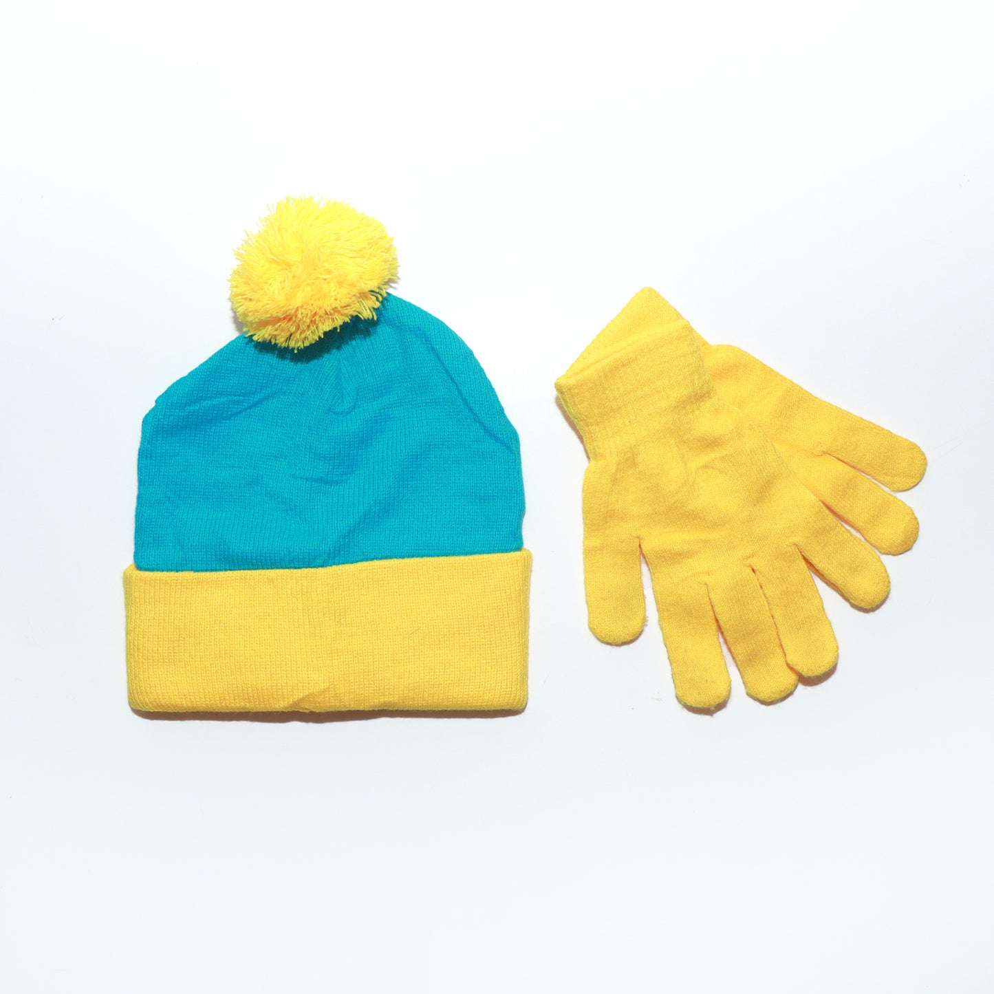 Cartman hat & gloves