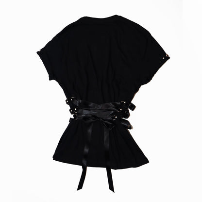 Vestido t-shirt corsetero