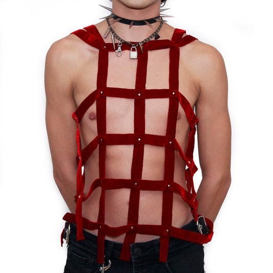 Camisa tiras velvet