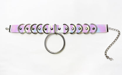Choker big iridiscente 🦄