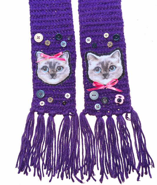 Bufanda miau miau